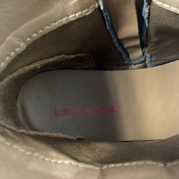 Unionbay Women’s Boots Tilly Cognac Heels Brown Ankle Boots Size 9M - Picture 6 of 7